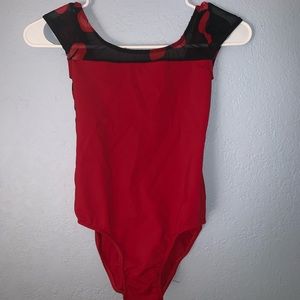 Maroon CLASS IN Dancewear Leotard size Petite